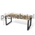 Nowoczesne biurko ramowe Antrax XAR-F5-8 180x80 cm