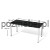 Biurko proste Antrax Wgb4-7 160x70 cm White Graph
