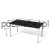 Biurko proste Antrax Wgb4-8 160x80 cm White Graph