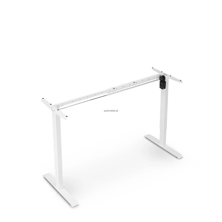 Czarny stelaż biurka z elektryczną regulacją wysokości e-Move E50 Frame
