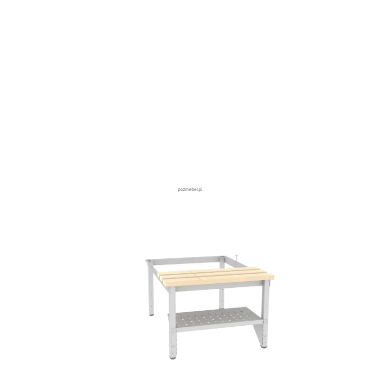Podstawa ekonomiczna z siedziskiem i półką na buty P 323 W + PP 323 W Malow (szer. 60 cm)