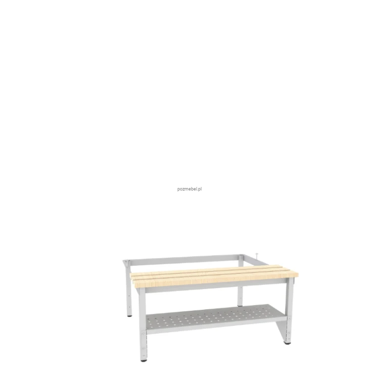 Podstawa ekonomiczna z siedziskiem i półką na buty P 333 W + PP 333 W Malow (szer. 90 cm)