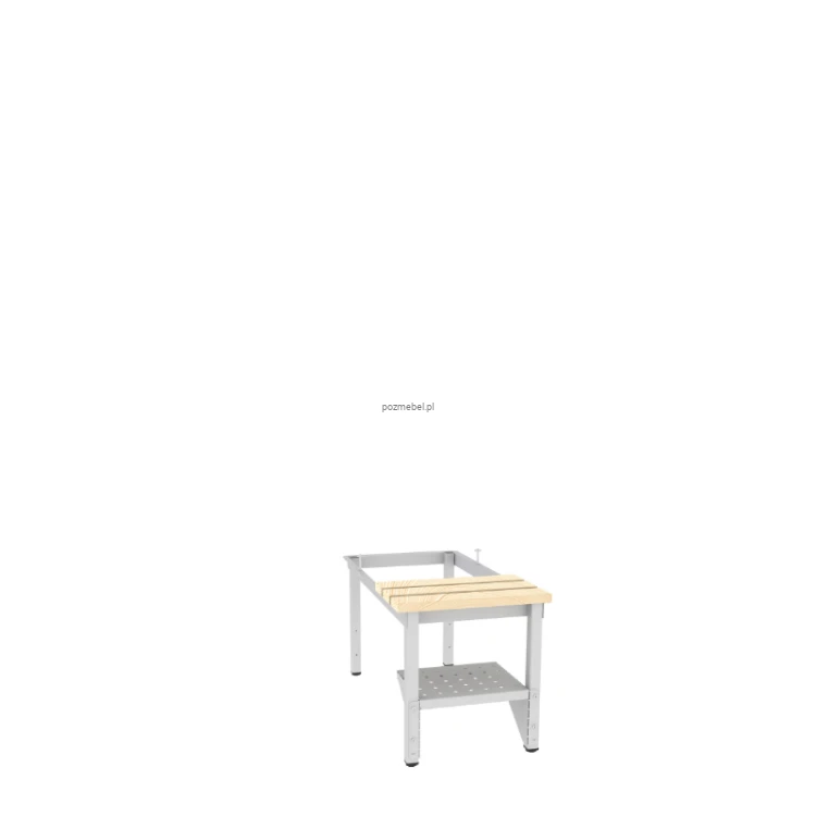 Podstawa ekonomiczna z siedziskiem i półką na buty P 413 W + PP 413 W Malow (szer. 40 cm)