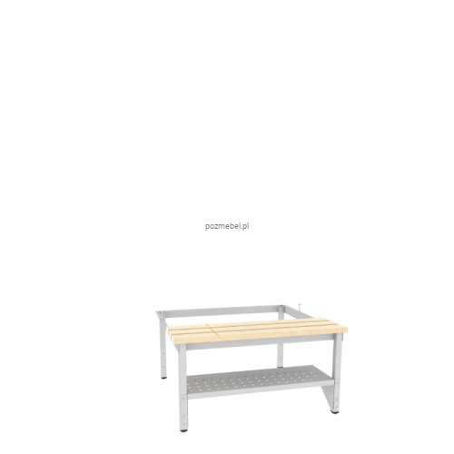 Podstawa ekonomiczna z siedziskiem i półką na buty P 423 W + PP 423 W Malow (szer. 80 cm)