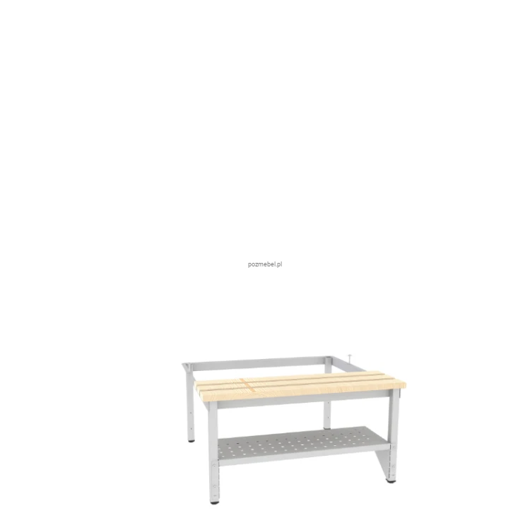 Podstawa ekonomiczna z siedziskiem i półką na buty P 423 W + PP 423 W Malow (szer. 80 cm)