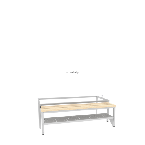 Podstawa wysuwana z siedziskiem i półką na buty PW 431 W + PPW 431 W Malow (szer. 120 cm)