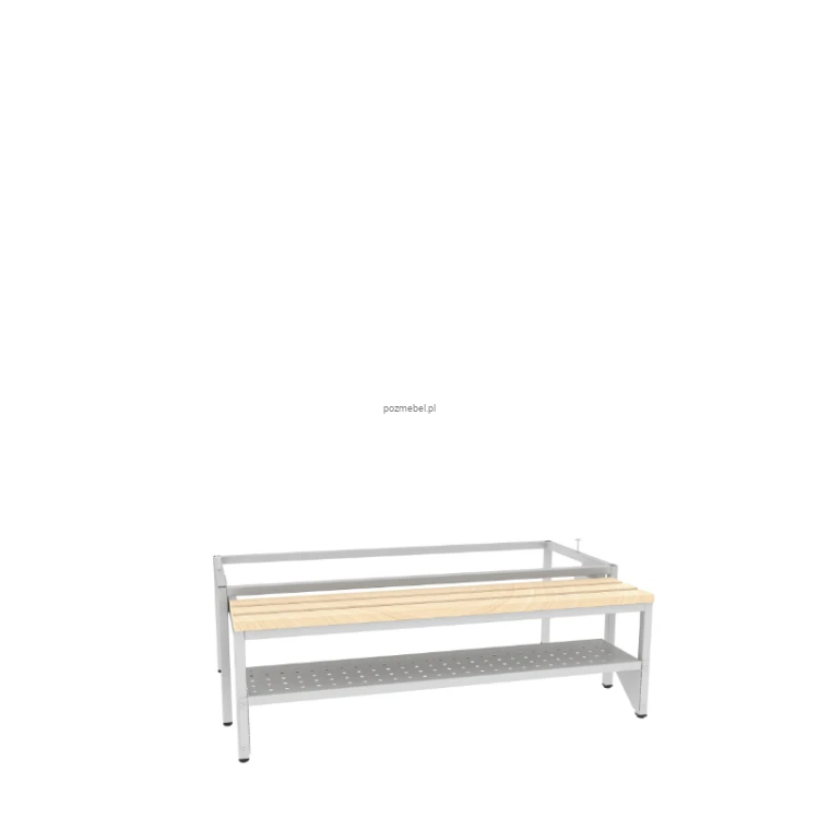 Podstawa wysuwana z siedziskiem i półką na buty PW 431 W + PPW 431 W Malow (szer. 120 cm)