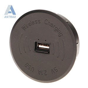Mp1 usb – ładowarka indukcyjna z portem usb do biurek