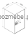 Wizualizacja 3D i proporcje dużego sejfu Koliber 2.0 60 Konsmetal