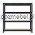 Przód regału magazynowego Mega-Met o udźwigu 500 kg na półkę. Szybki montaż, darmowa dostawa i wysyłka 24h.