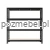 Przód regału magazynowego Mega-Met o udźwigu 500 kg na półkę HDF. Szybki montaż, darmowa dostawa i wysyłka 24h. 3. Detal boku (profil)