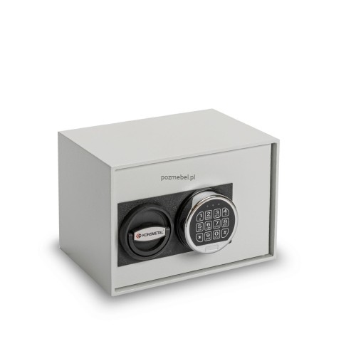 Zamknięty sejf na broń krótką Koliber 2.0 – zamek elektroniczny kl. A, klasa S1, Konsmetal