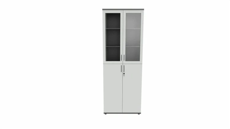 Szafa biurowa ze szklanymi dzrwiami TS613 80 pozmebel.pl.jpg