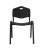 Krzesło konferencyjne plastikowe ISO BLACK pozmebel.pl
