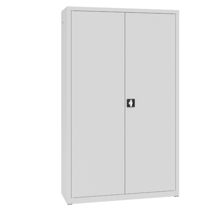 Zamknięta metalowa szafa aktowa z drzwiami skrzydłowymi Sbm 212 M lx