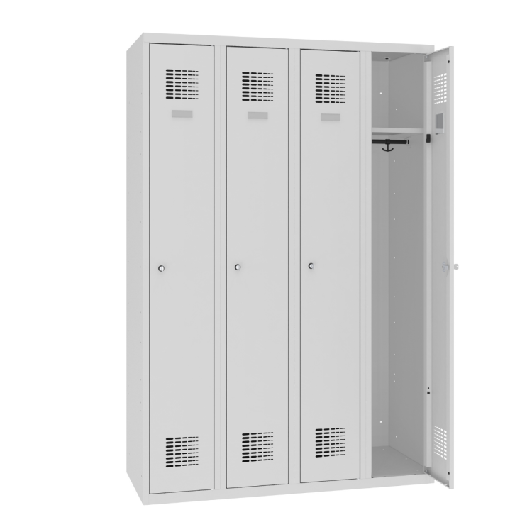 otwarta-Szafka-metalowa-pracownicza-bhp-czterodrzwiowa-Sum 340-W-120x50x180cm-MALOW-darmowa-dostawa