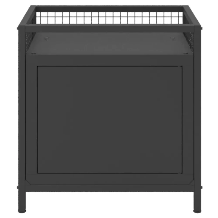 Szafa metalowa LOV 1a – loftowa szafa mieszkaniowa w stylu industrialnym - przód