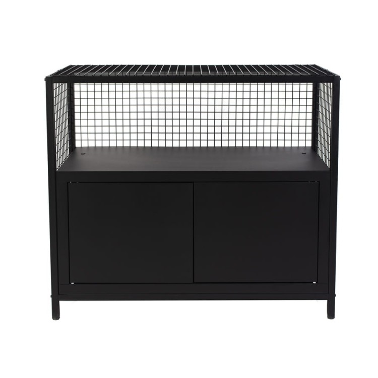 Regał loftowy LOV 2c – metalowy regał industrialny do mieszkania