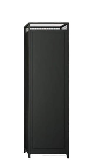 Szafa metalowa LOV 7a – pełnowymiarowa loftowa szafa industrialna 220 cm (id: 806)