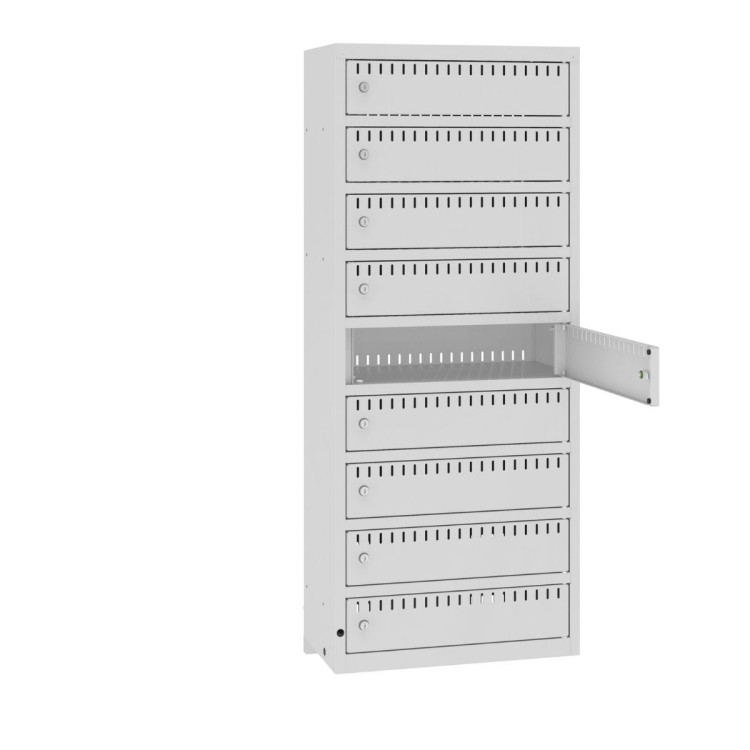 Otwarta szafka do ładowania akumulatorów rowerowych PCS M5109 – wisząca z darmową dostawą