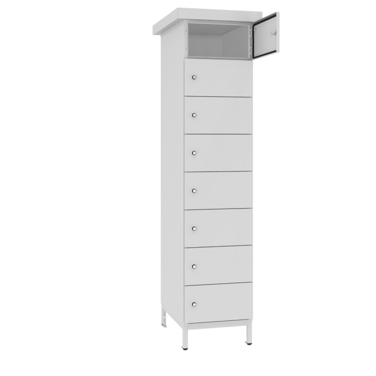 Otwarta szafka SZLB do ładowania akumulatorów rowerowych i hulajnóg z darmową dostawą