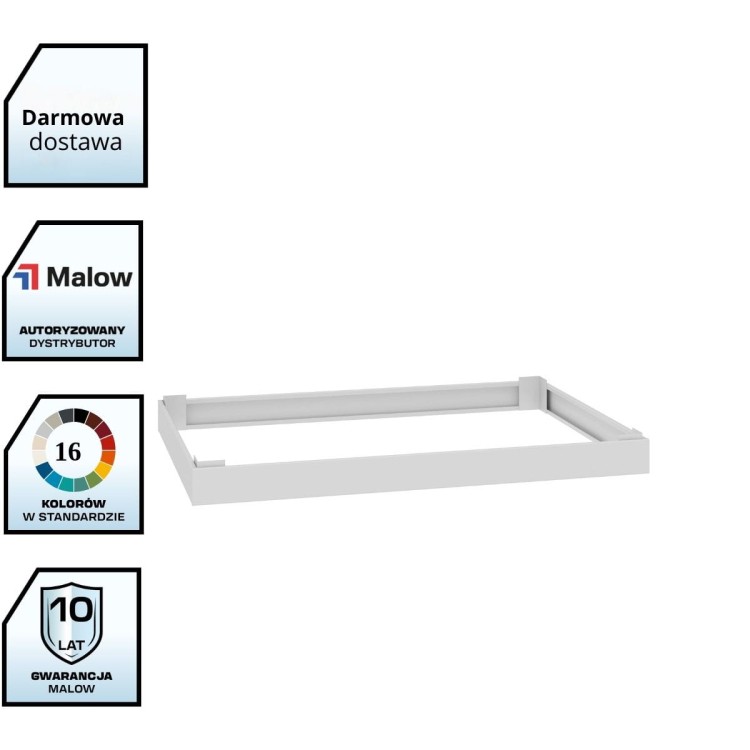 Podstawa do szafy SRM 100 i SRM 200 – metalowy cokół do szaf na rysunki Malow z darmową dostawą