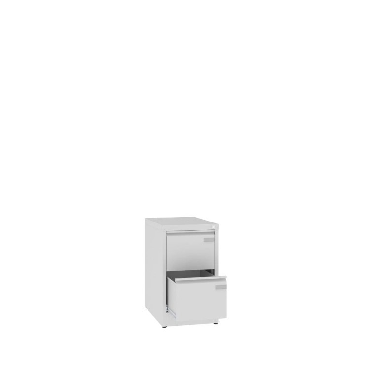 Otwarta szafa kartotekowa A4 SZK 101 – metalowa, 2 szuflady, Malow