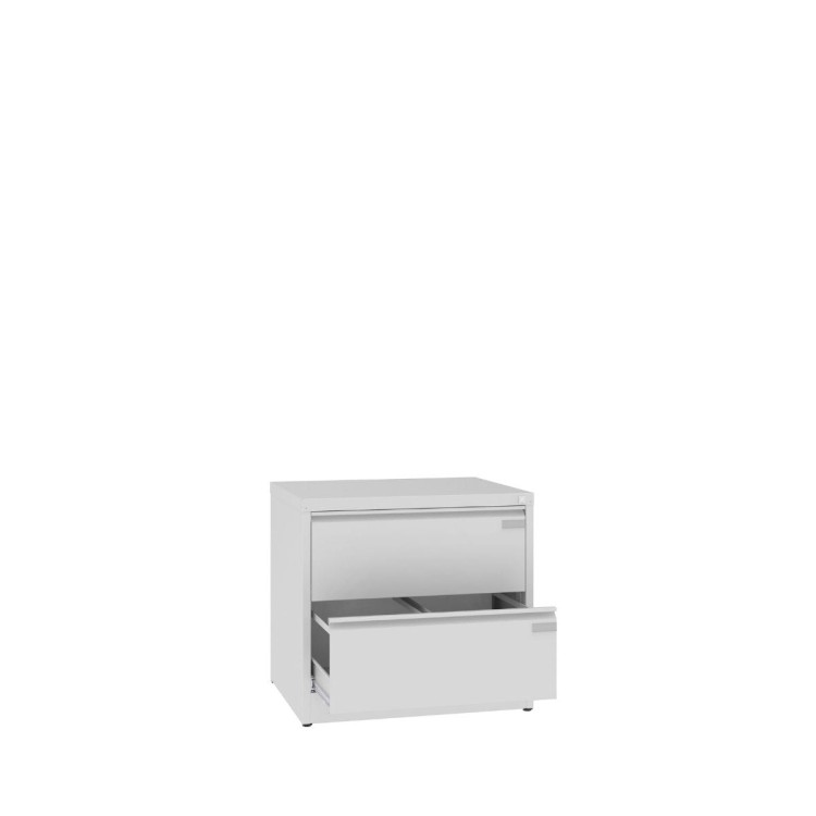 Otwarta Szafa kartotekowa A4 SZK 102 – metalowa, 2 szuflady, 2 rzędy, Malow z darmową dostawą