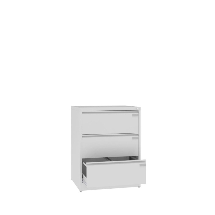 Otwarta Szafa kartotekowa A4 SZK 202 – metalowa, 3 szuflady, 2 rzędy, Malow  z darmową dostawą