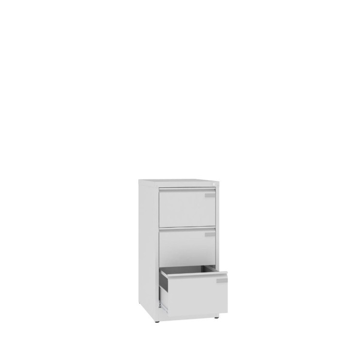 Otwarta szafa kartotekowa A4 SZK 204 – metalowa, 3 szuflady, Malow z darmową dostawą