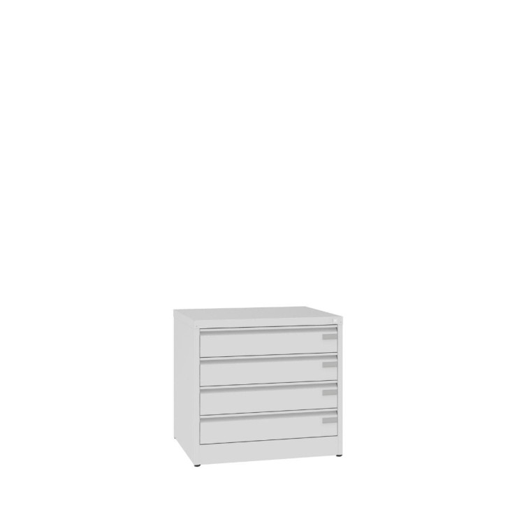 Zamknięta szafka kartoteczna metalowa A6 SZK 103 - 4 szufladowa z darmową dostawą