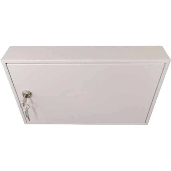 Szafka na klucze SK 40 popielata RAL 7035 Leomar – metalowa na 40 kluczy