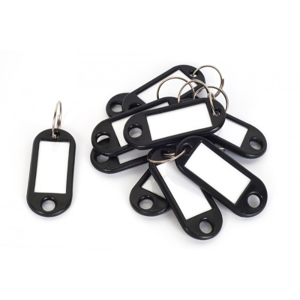 Czarna zawieszka do kluczy – identyfikator do oznaczania kluczy.png