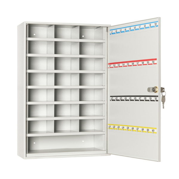 Otwarta szafka przegródkowa SP 22-40H popielata RAL 7035 Leomar