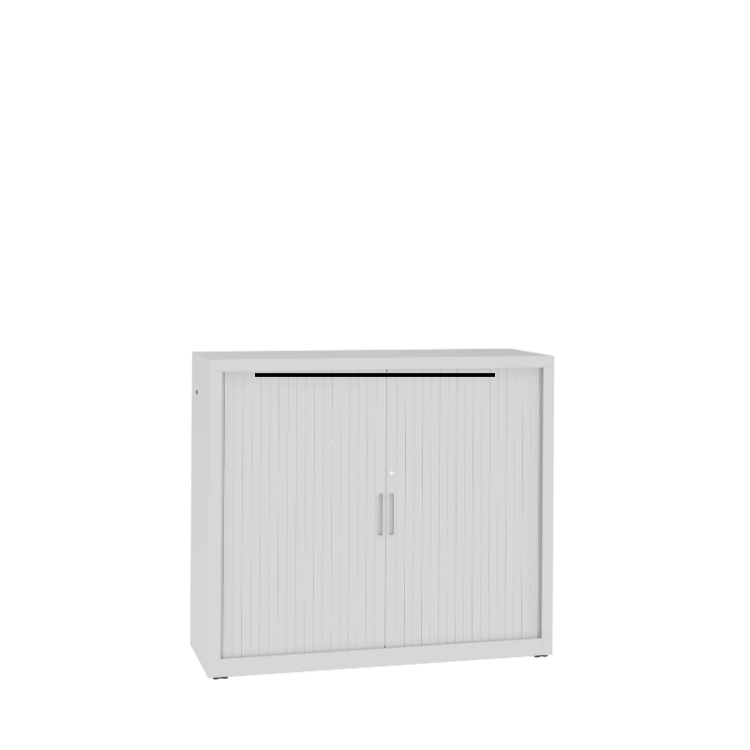 Zamknięta aktowa metalowa żaluzjowa SBM 109 M LX Malow – szeroka szafa na segregatory 120 cm / 32 segregatory