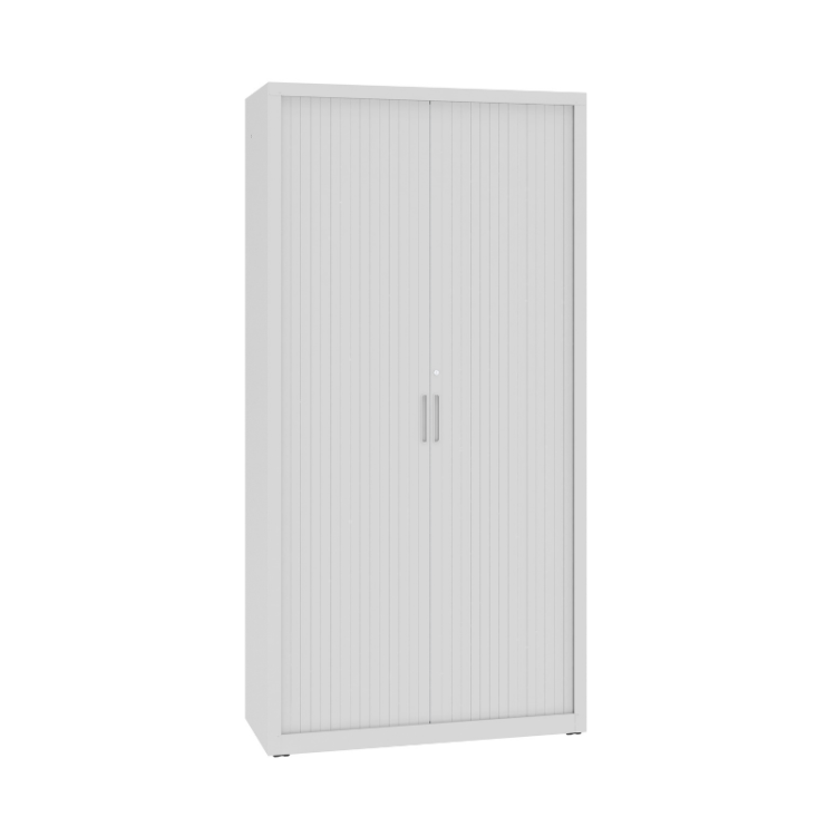 Zamknięta szafa aktowa metalowa żaluzjowa SBM 208 M LX Malow – wysoka szafa na segregatory 200 cm / 65 segregatorów