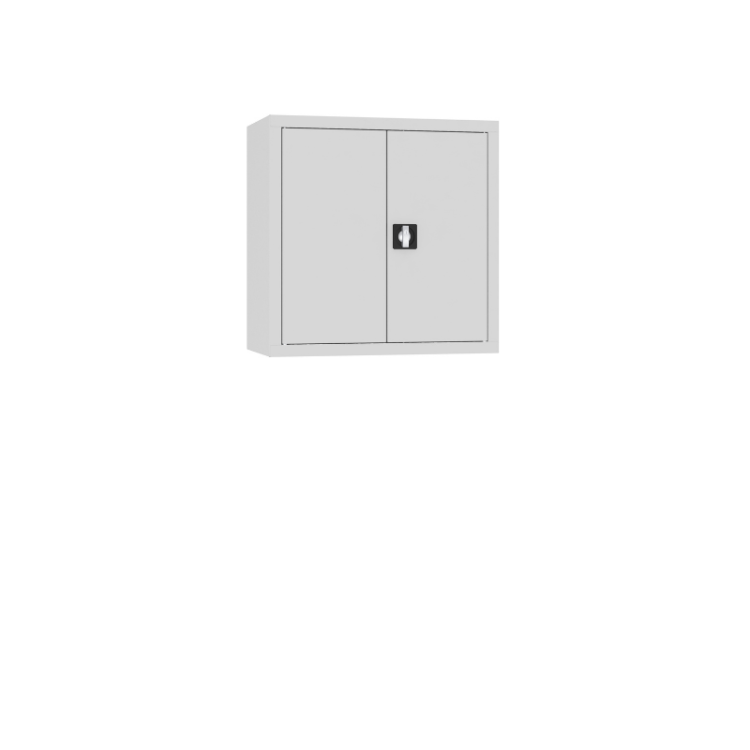 Zamknięta wysoka nadstawka metalowa z drzwiami skrzydłowymi SBM 802 M LX Malow – do szaf 80 cm / 20 segregatorów