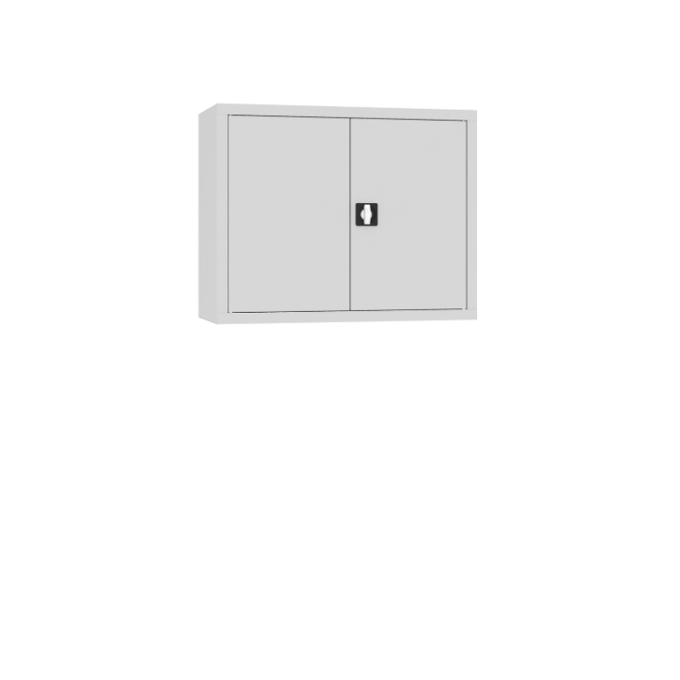 Zamknięta wysoka nadstawka metalowa z drzwiami skrzydłowymi SBM 803 M LX Malow – do szaf 100 cm / 26 segregatorów