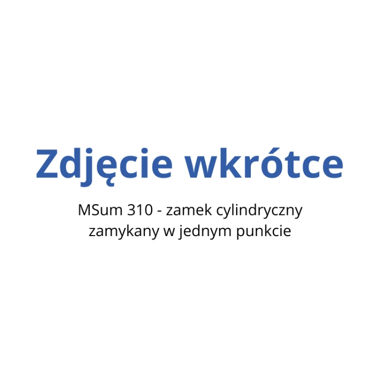 Szafa metalowa ubraniowa z drzwiami z plexi MSUM 310 – jednodrzwiowa z darmową dostawą