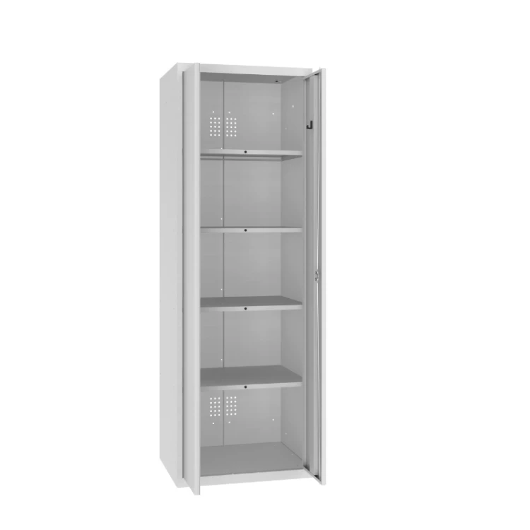 Otwarta metalowa szafa gospodarcza MSU 60 Malow z półkami 1800x600x500 mm z darmową dostawą