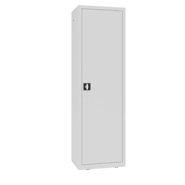 Zamknięta szafa warsztatowa LMSW 206g Malow 1990x600x435 mm – wysoka szafa metalowa z 1 drzwiami i 4 półkami z darmową dostawą