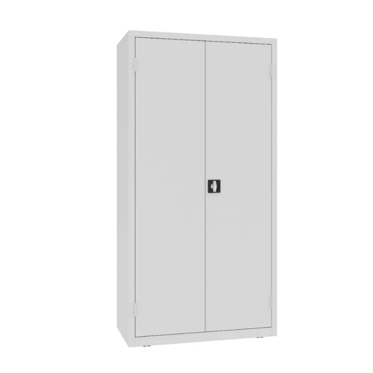 Zamknięta szafa warsztatowa dzielona MSW210/5-30 Malow 1990x1000x500 mm – wysoka szafa metalowa z 6 półkami i 2 blokami po 6 szuflad z darmową dostawą