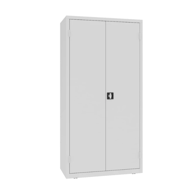 Zamknięta  szafa warsztatowa dzielona MSW210/5-31 Malow 1990x1000x500 mm – wysoka szafa metalowa z 4 półkami, blokiem 14 szuflad i schowkiem z darmową dostawą