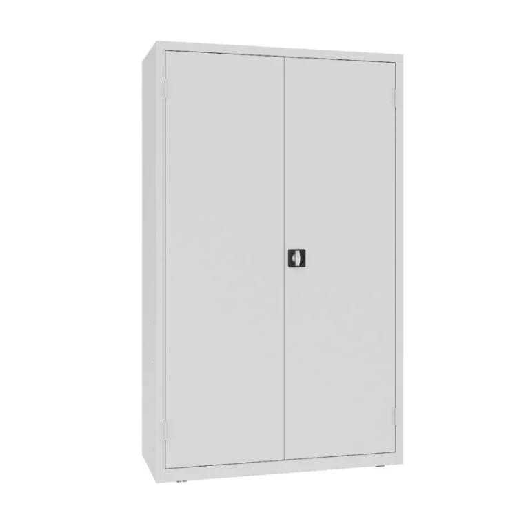 Zamknięta szafa warsztatowa z półkami i szufladami MSW212/5-26 Malow 1990x1200x500 mm – wysoka szeroka szafa metalowa z 4 półkami i blokiem 3 szuflad z darmową dostawą