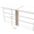 Maskownica do lad recepcyjnych LX - Antrax BTX Dąb Coastland 110 x 725 mm