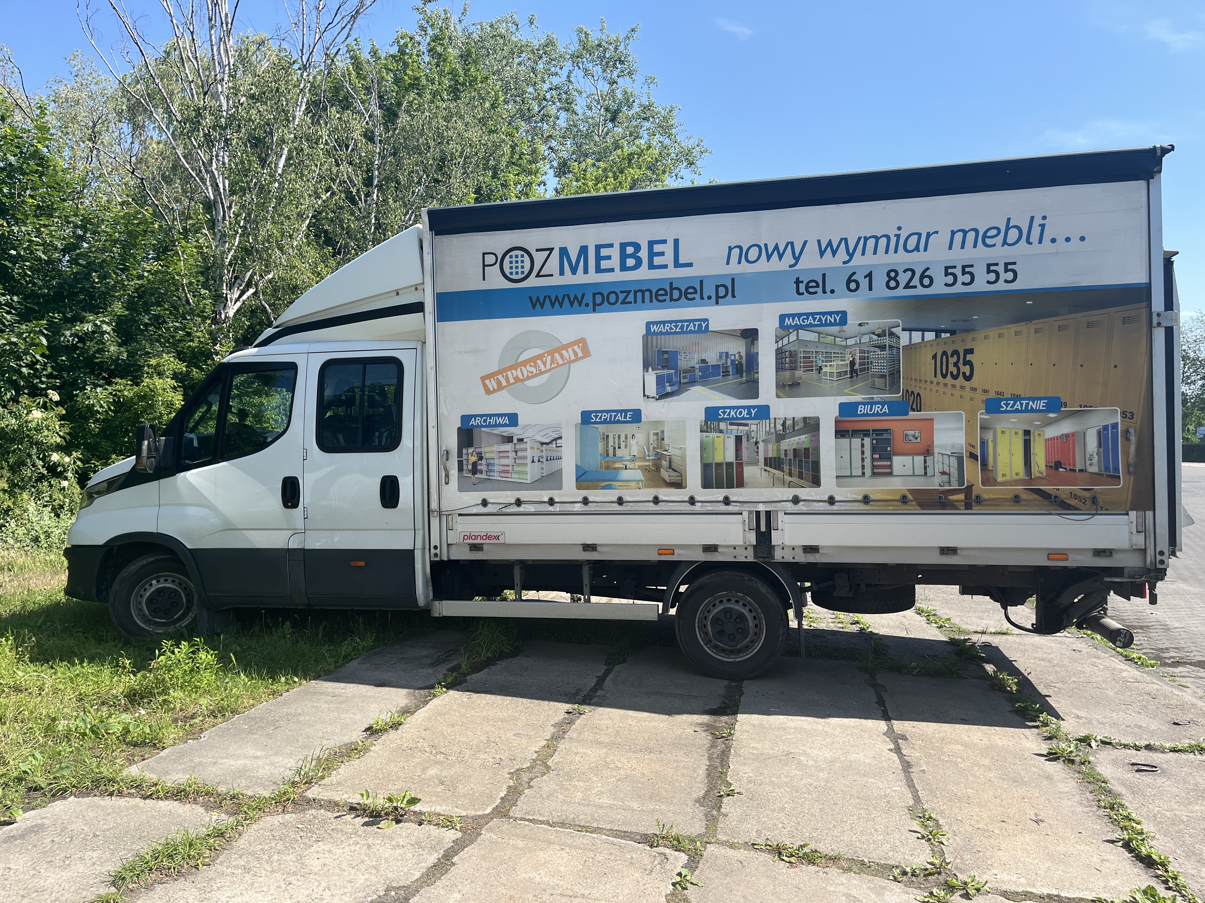 Pozmebel - samochody dostawcze do 3,5 t