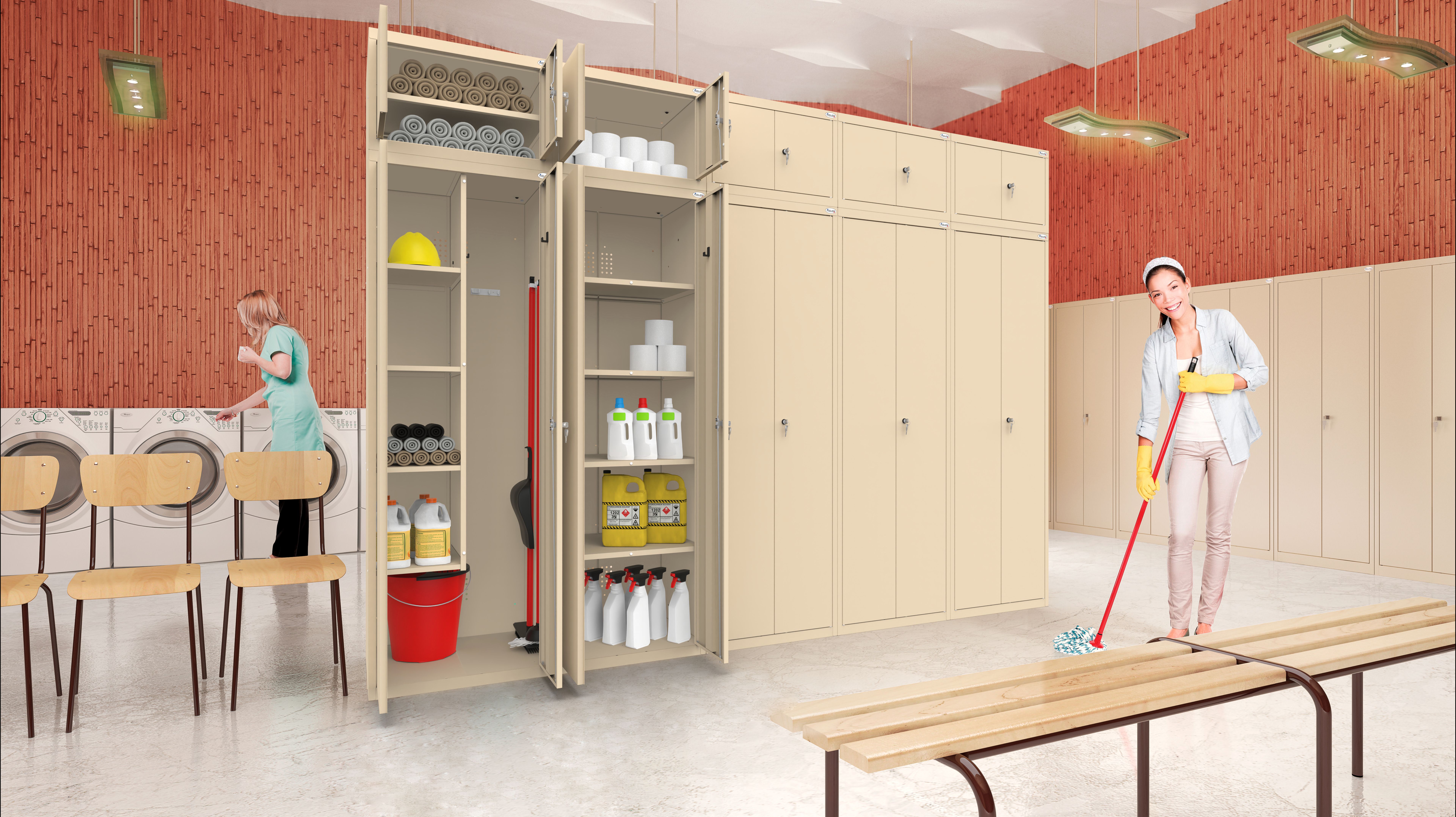 TOP szafy gospodarcze Malow serii MSAU