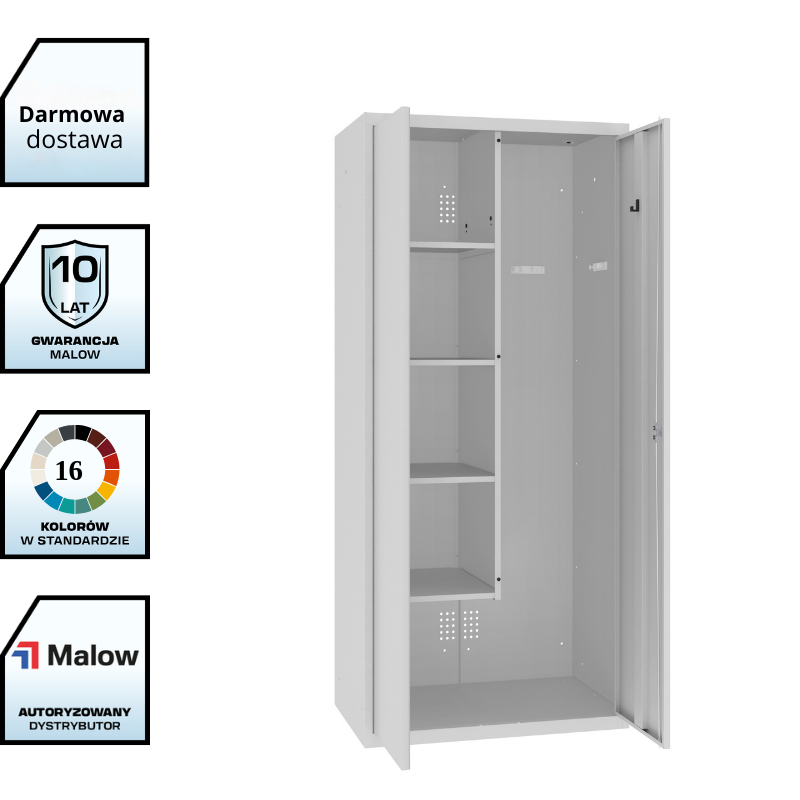 Top 3: MSAU 82 – duża szafa gospodarcza do pomieszczeń technicznych