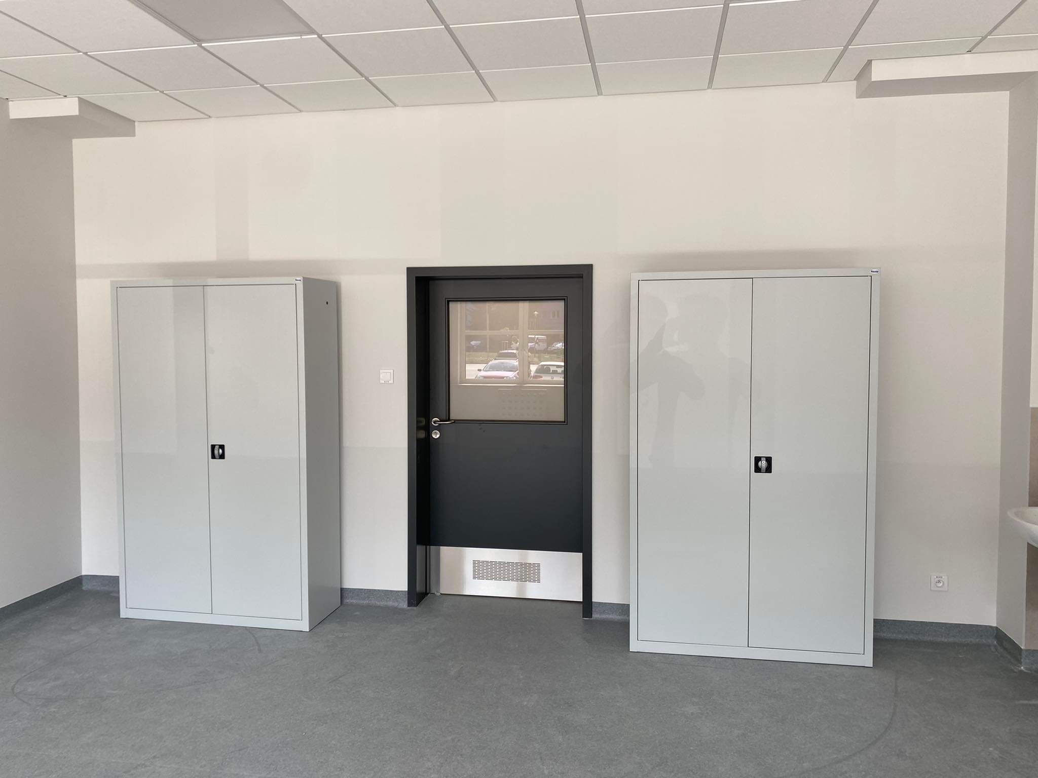 Realizacja Pozmebel wyposażenia pomieszczenia archiwum w meble metalowe- Szafy aktowe SBM