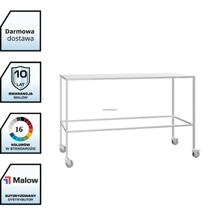 Stolik chirurgiczny STL 103 Malow 140 cm